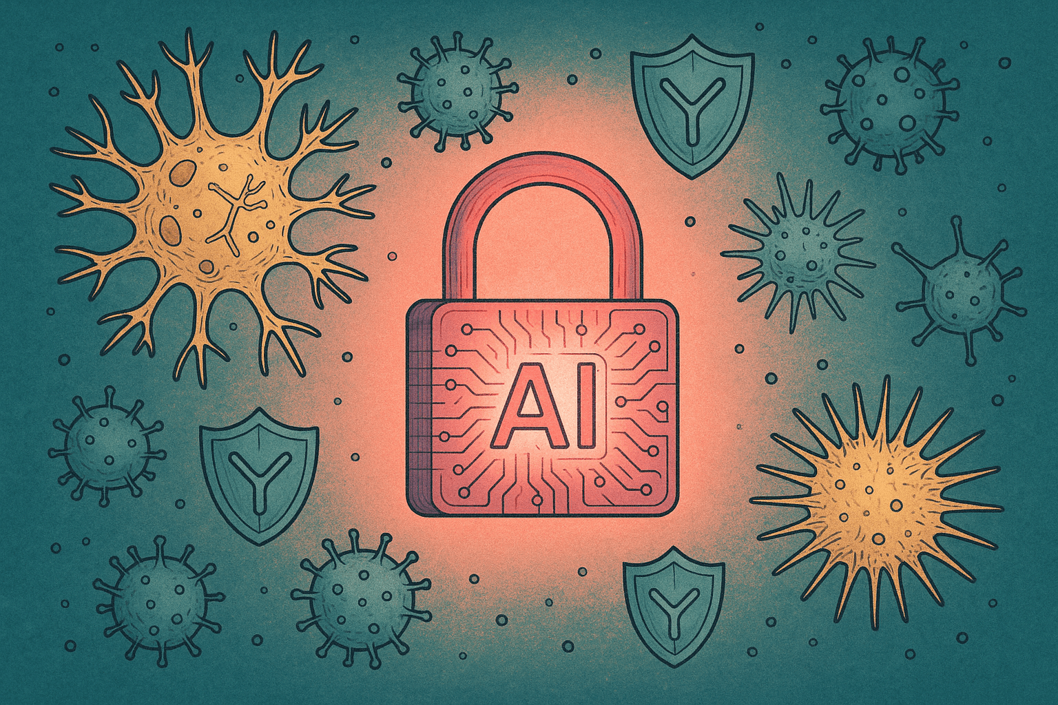 Artificial Immune Systems for AI Security